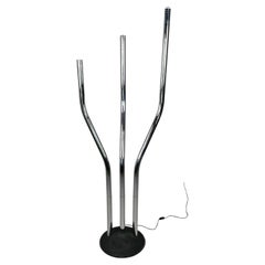 Adjustable Chrome Floor Lamp by Reggiani, Italy, 1970s