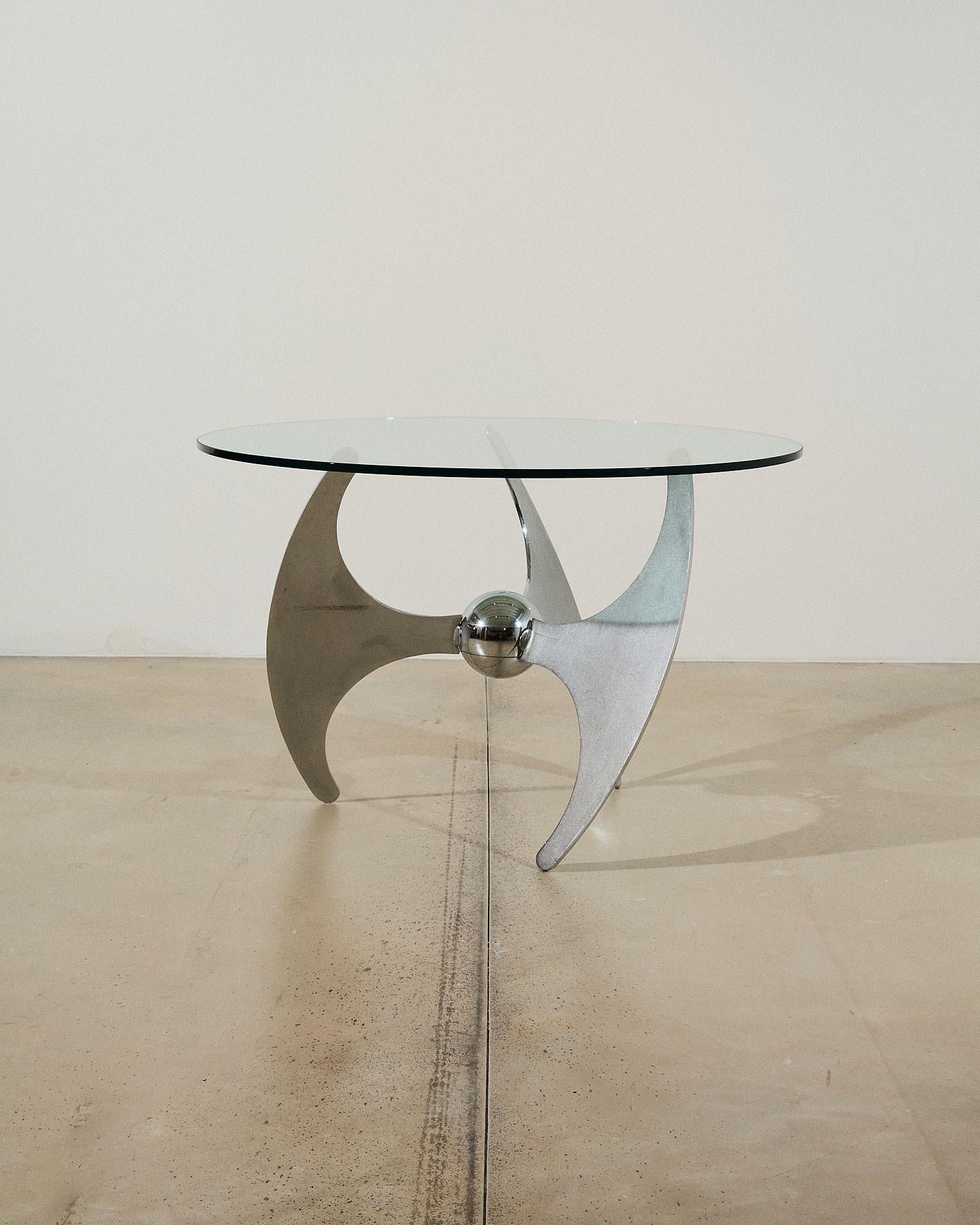 Late 20th Century Adjustable Coffee or Dining Table by L. Campanini for Cama, 1973 For Sale