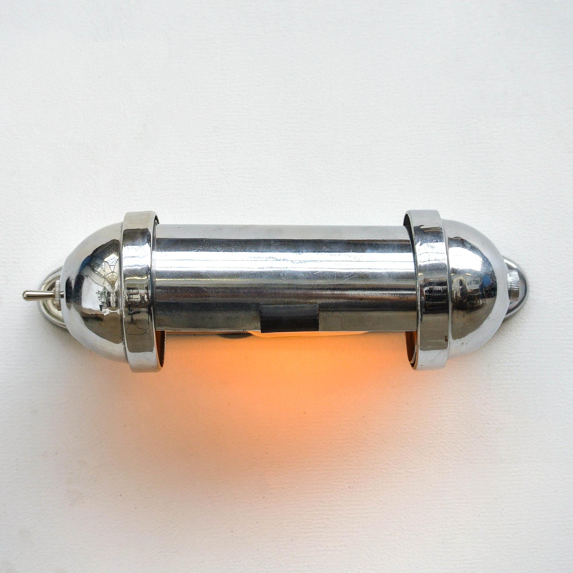 Late 20th Century Adjustable Cylindrical Reading Light, circa 1970