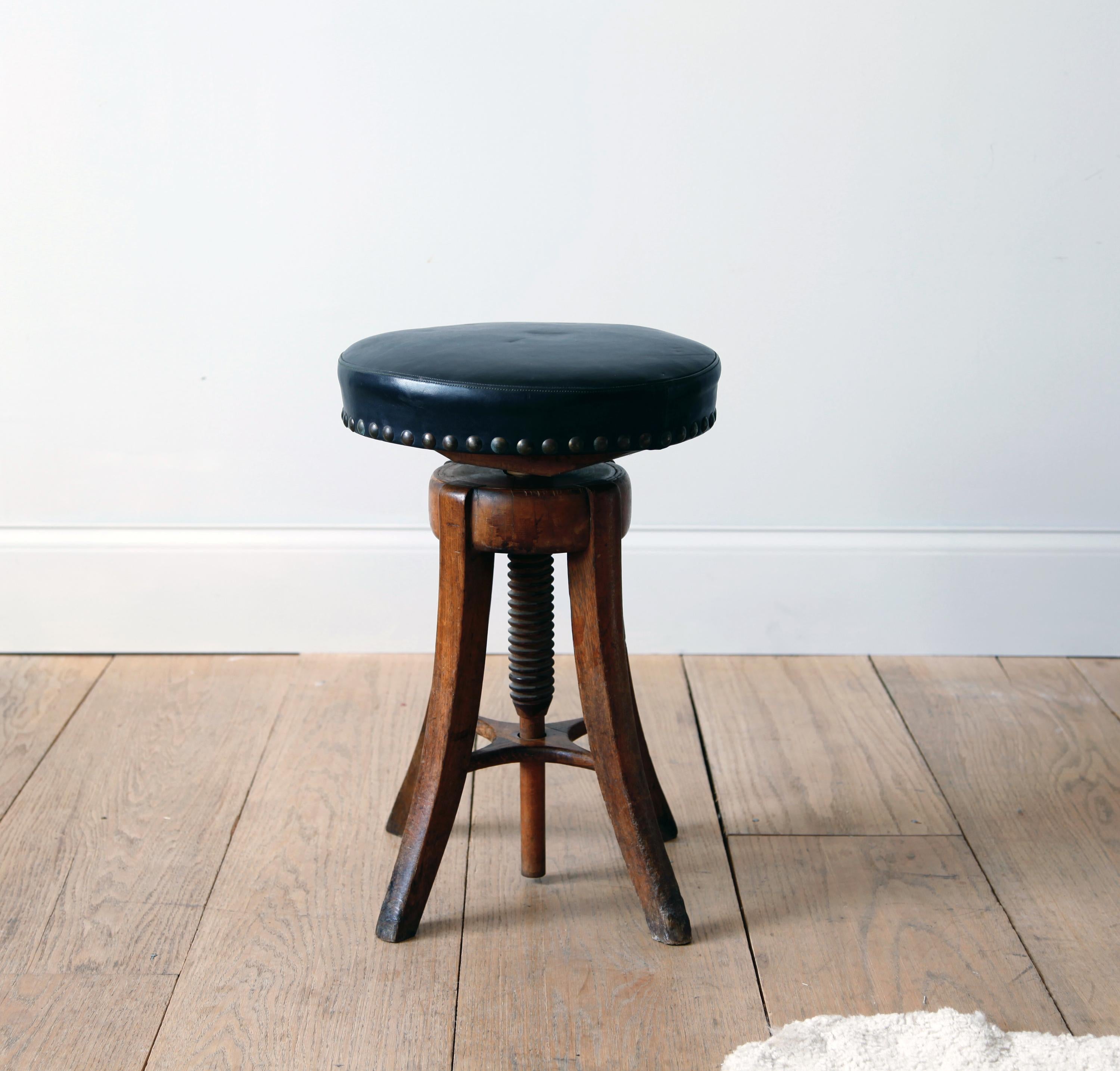 adjustable work stool