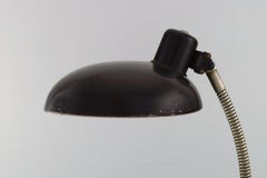 Lámpara de escritorio ajustable de diseño, Industrial Design, mediados del siglo XX