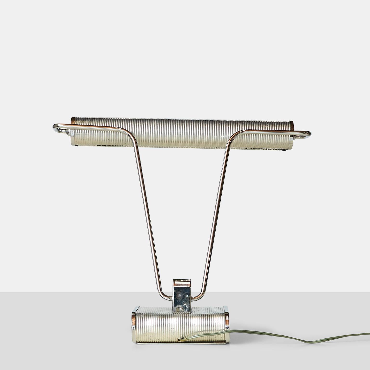 French Adjustable Desk Lamp by Eileen Gray