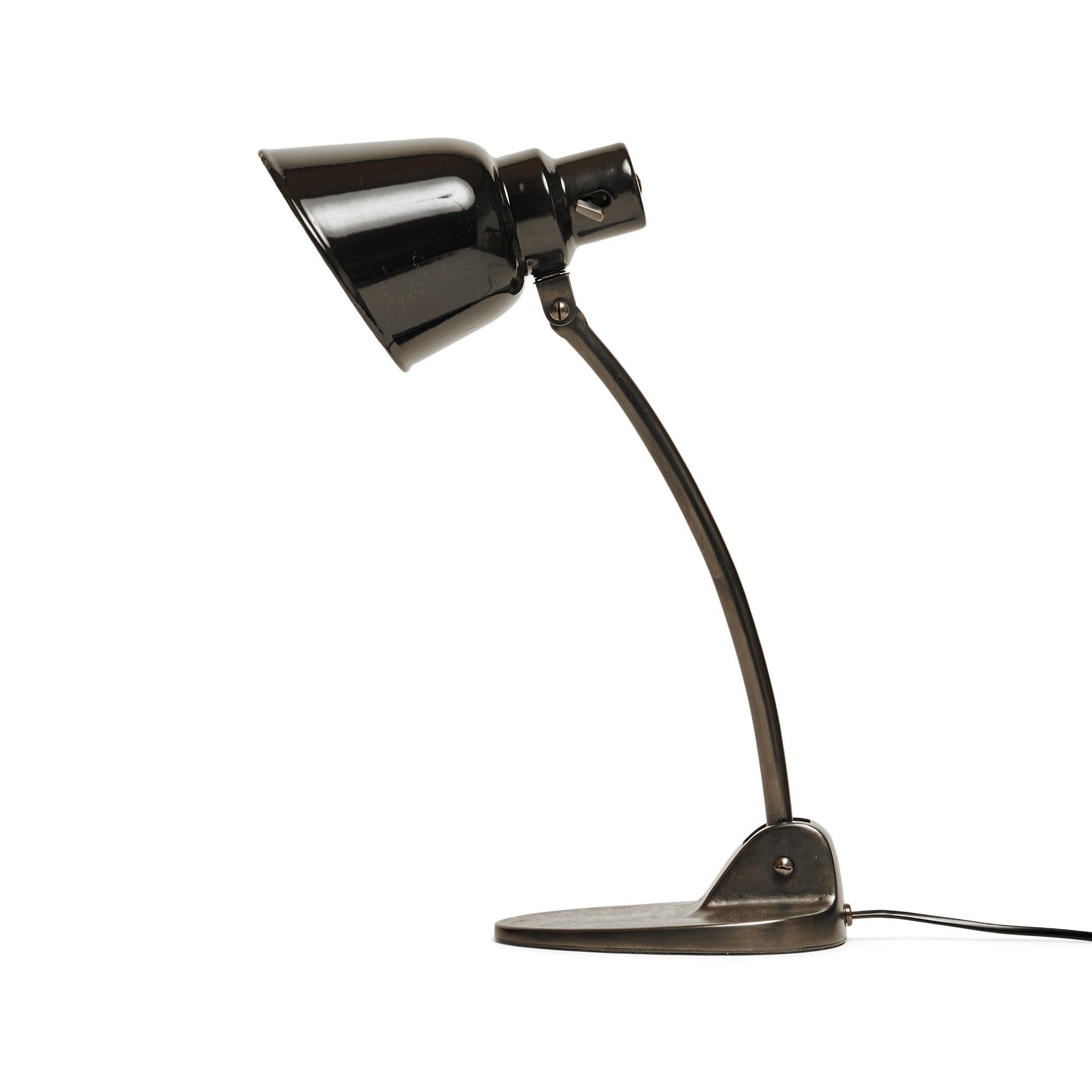 Adjustable Desk Lamp from Germany In Excellent Condition For Sale In Sagaponack, NY