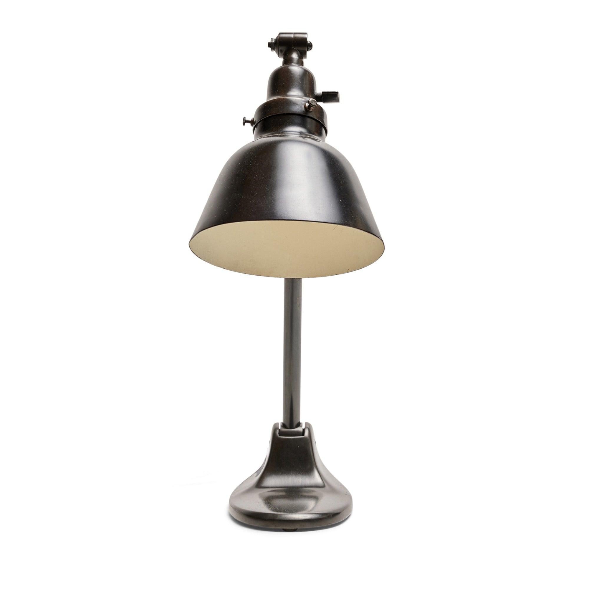 Adjustable Desk lamp from Germany In Excellent Condition For Sale In Sagaponack, NY