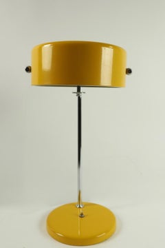 Adjustable Desk, Table Lamp Attributed to Sonneman