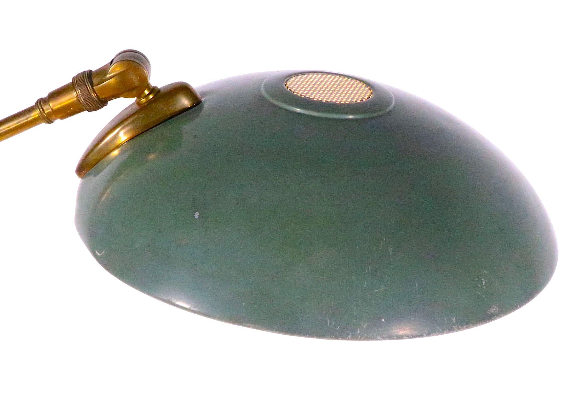 Adjustable Disk Shade Floor Lamp by Thurston for Lightolier, circa 1950/1960s 11