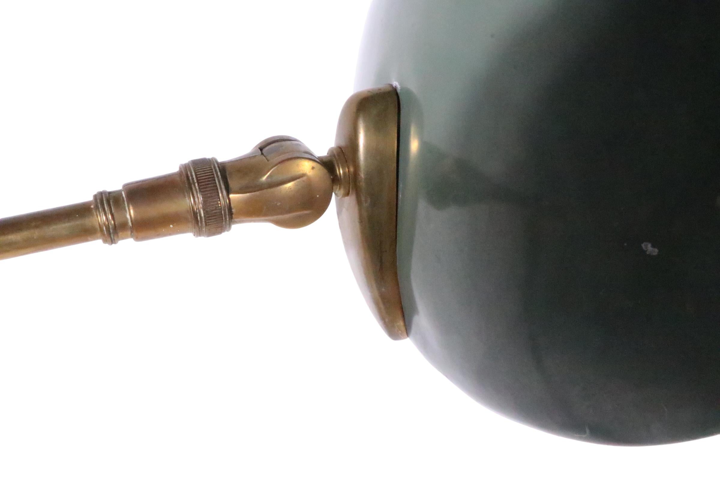 American Adjustable Disk Shade Floor Lamp by Thurston for Lightolier, circa 1950/1960s