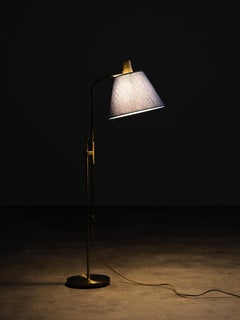 Adjustable floor lamp by Falkenberg, Sweden, 1950s