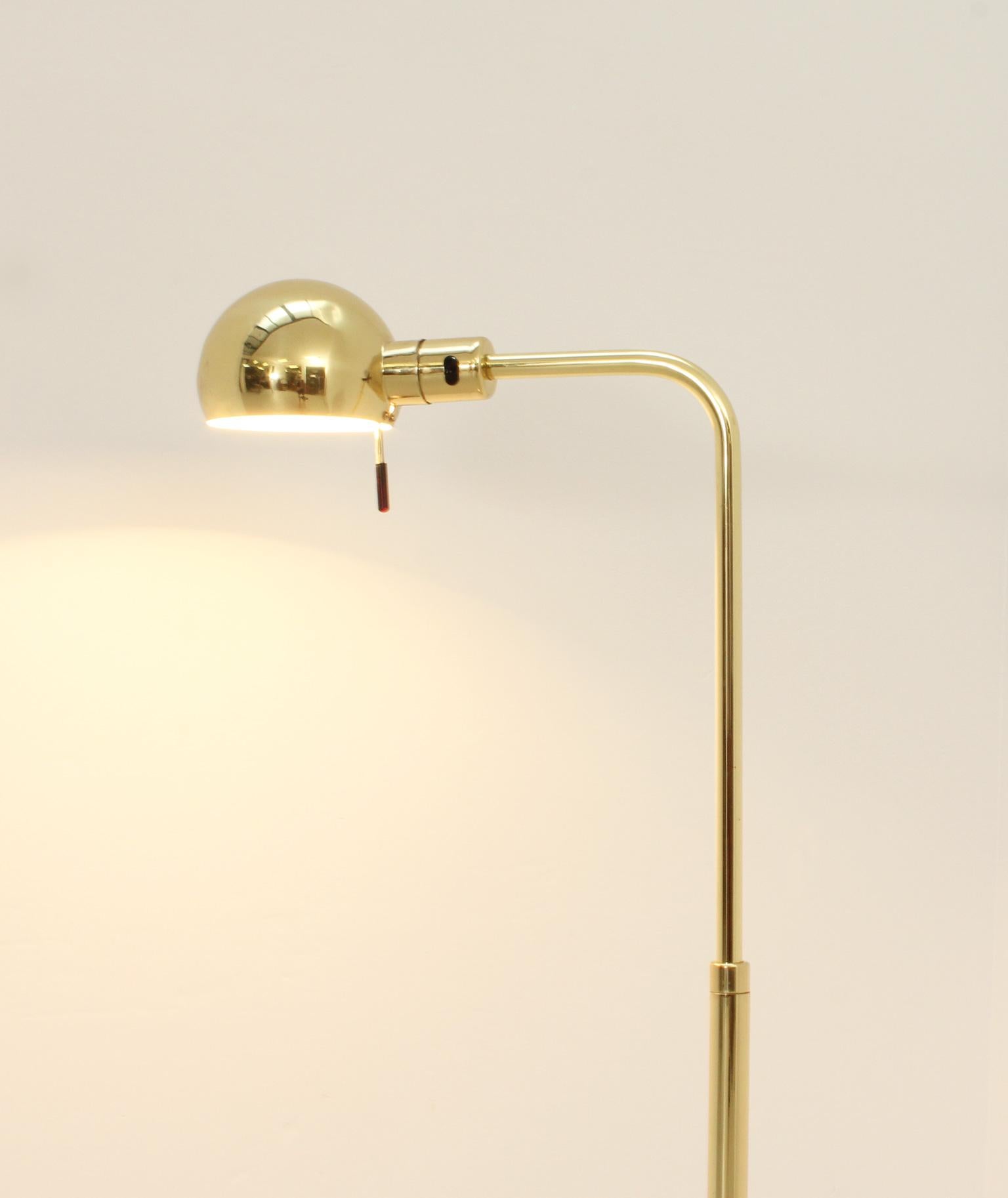 Adjustable Floor Lamp by George Hansen for Metalarte, Spain For Sale 5