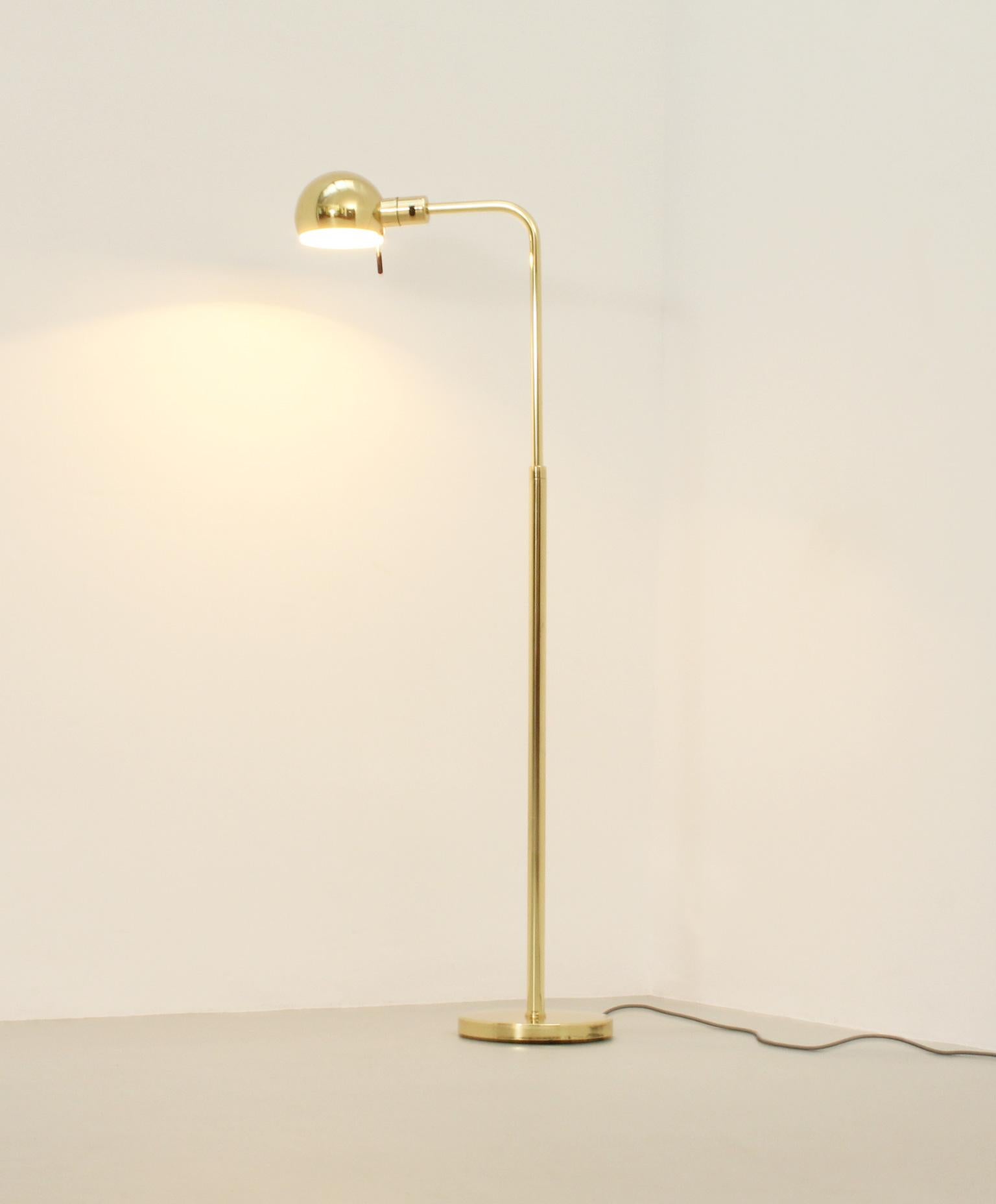 Adjustable Floor Lamp by George Hansen for Metalarte, Spain For Sale 6
