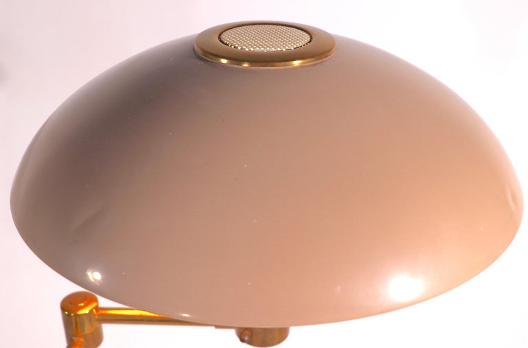 Adjustable Floor Lamp by Gerald Thurston for Lightolier For Sale 1