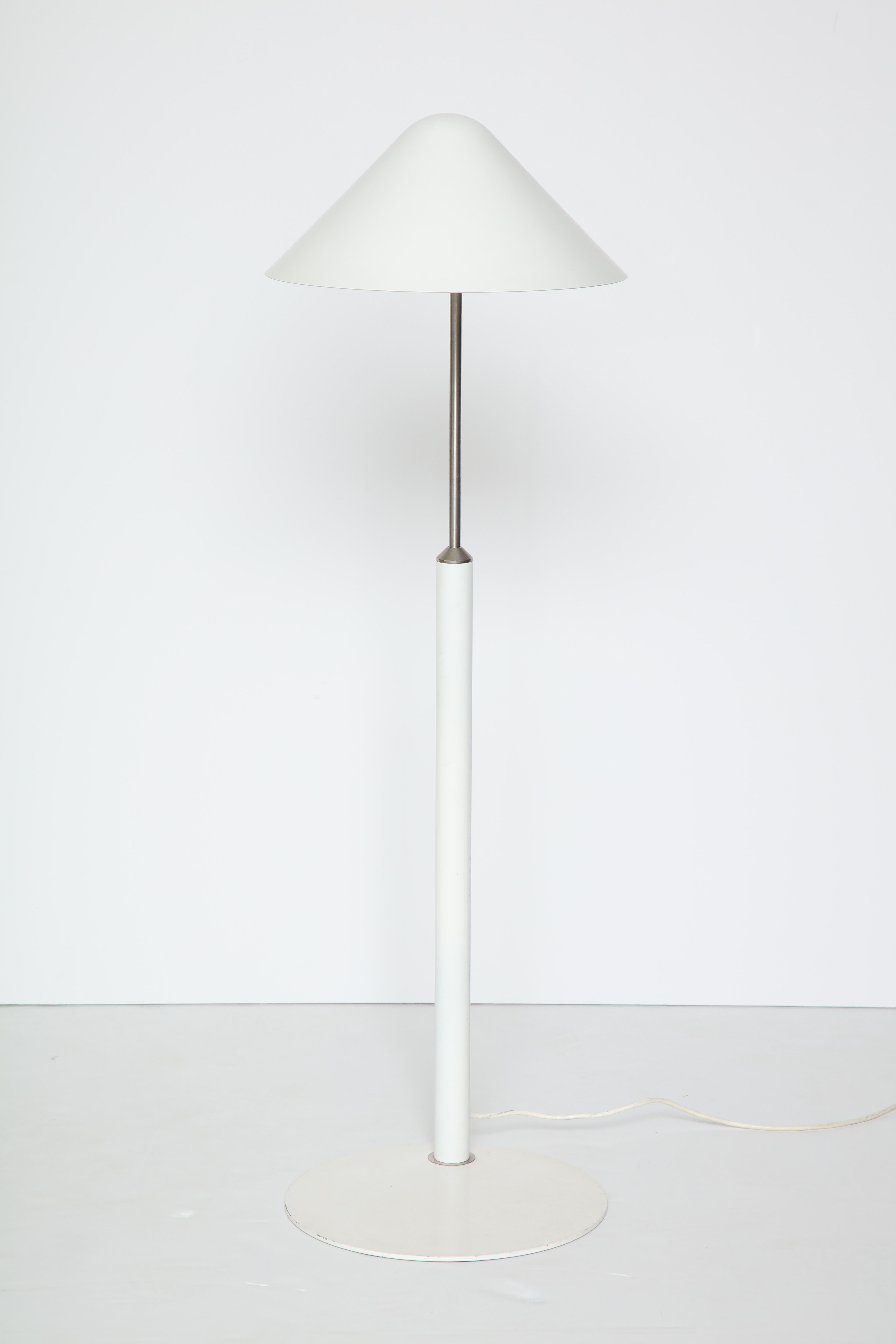 Scandinavian Modern Adjustable Floor Lamp by Jorgen Gammelgaard, Denmark 1980s For Sale