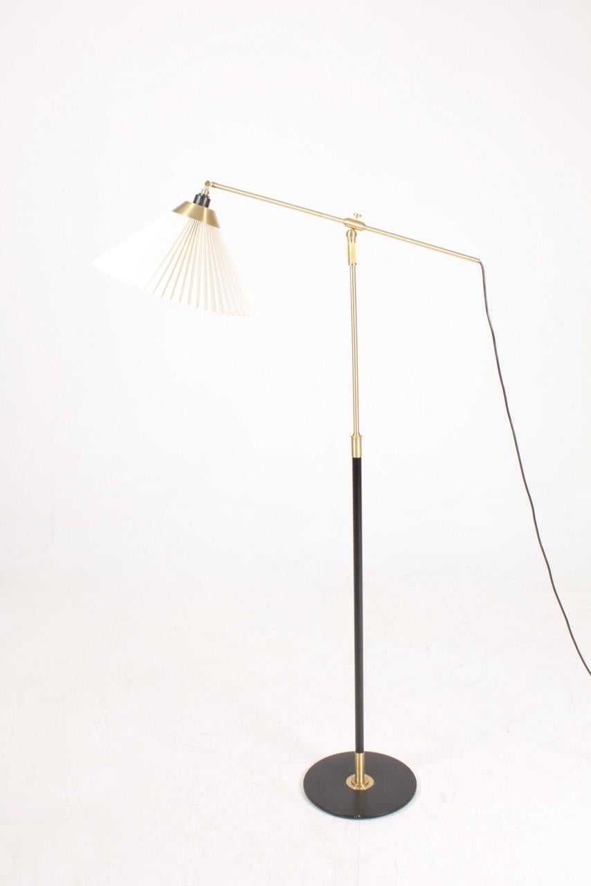 Danish Adjustable Floor Lamp by Le Klint, Made in Denmark, 1980s