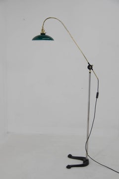 Adjustable Floor Lamp, Denmark, 1940s