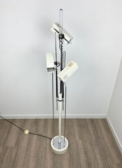 Lampadaire réglable style Joe Colombo, années 1970, Italie