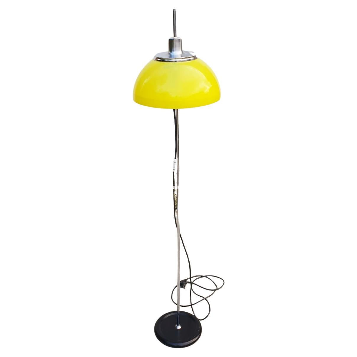 Adjustable Floor Lamp Model Faro by Guzzini, Italy 70s For Sale