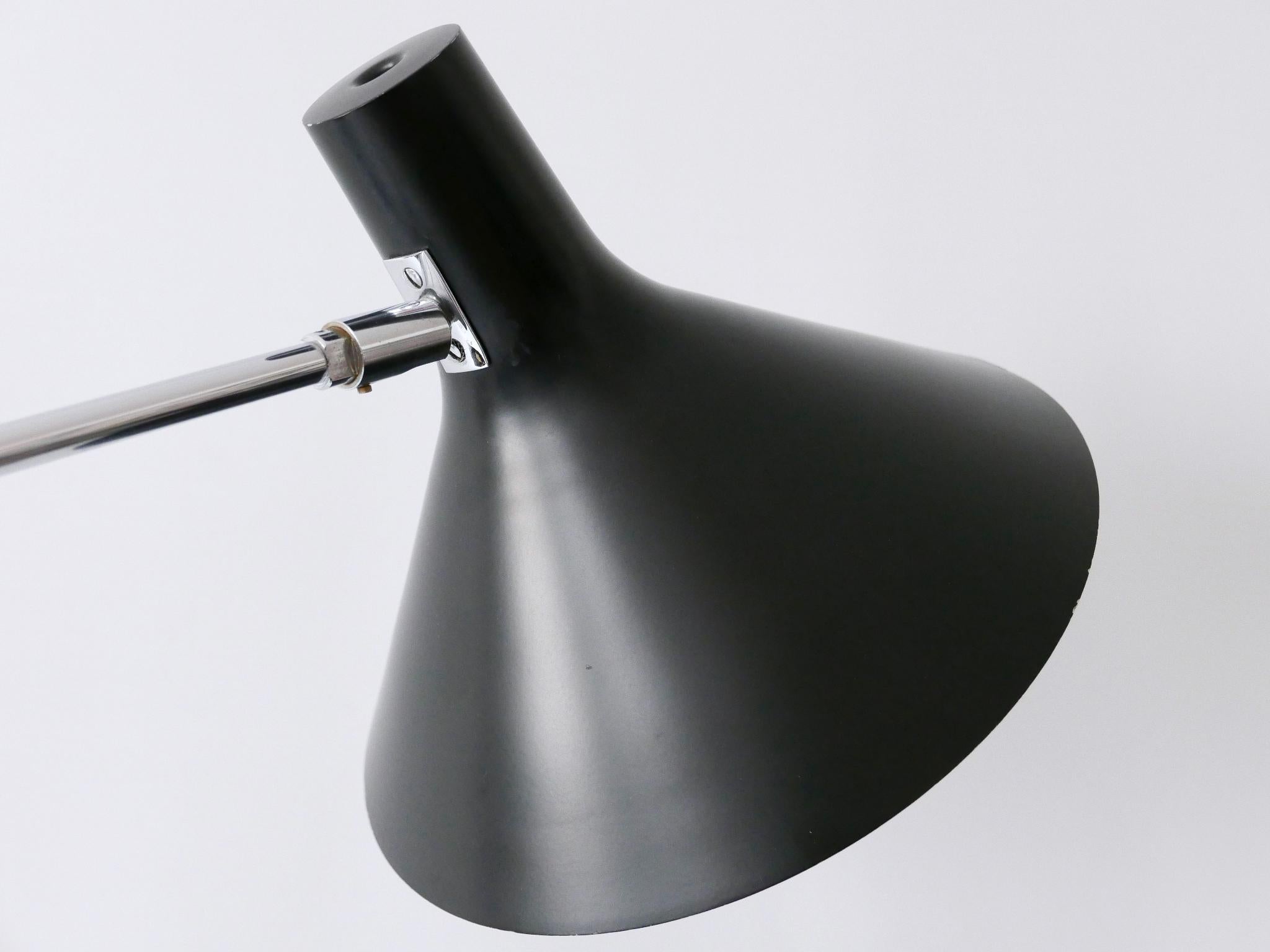 Adjustable Floor Lamp / Reading Light 8180 by Karl-Heinz Kinsky for Cosack 1960s For Sale 7