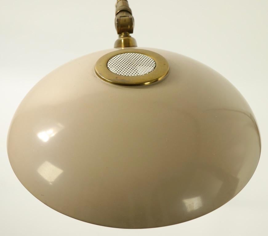 Adjustable Floor Lamp with Saucer Shade by Thurston for Lightolier 5