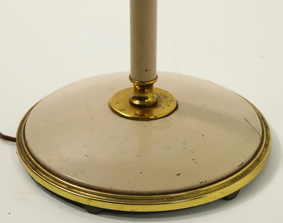 Adjustable Floor Lamp with Saucer Shade by Thurston for Lightolier 6