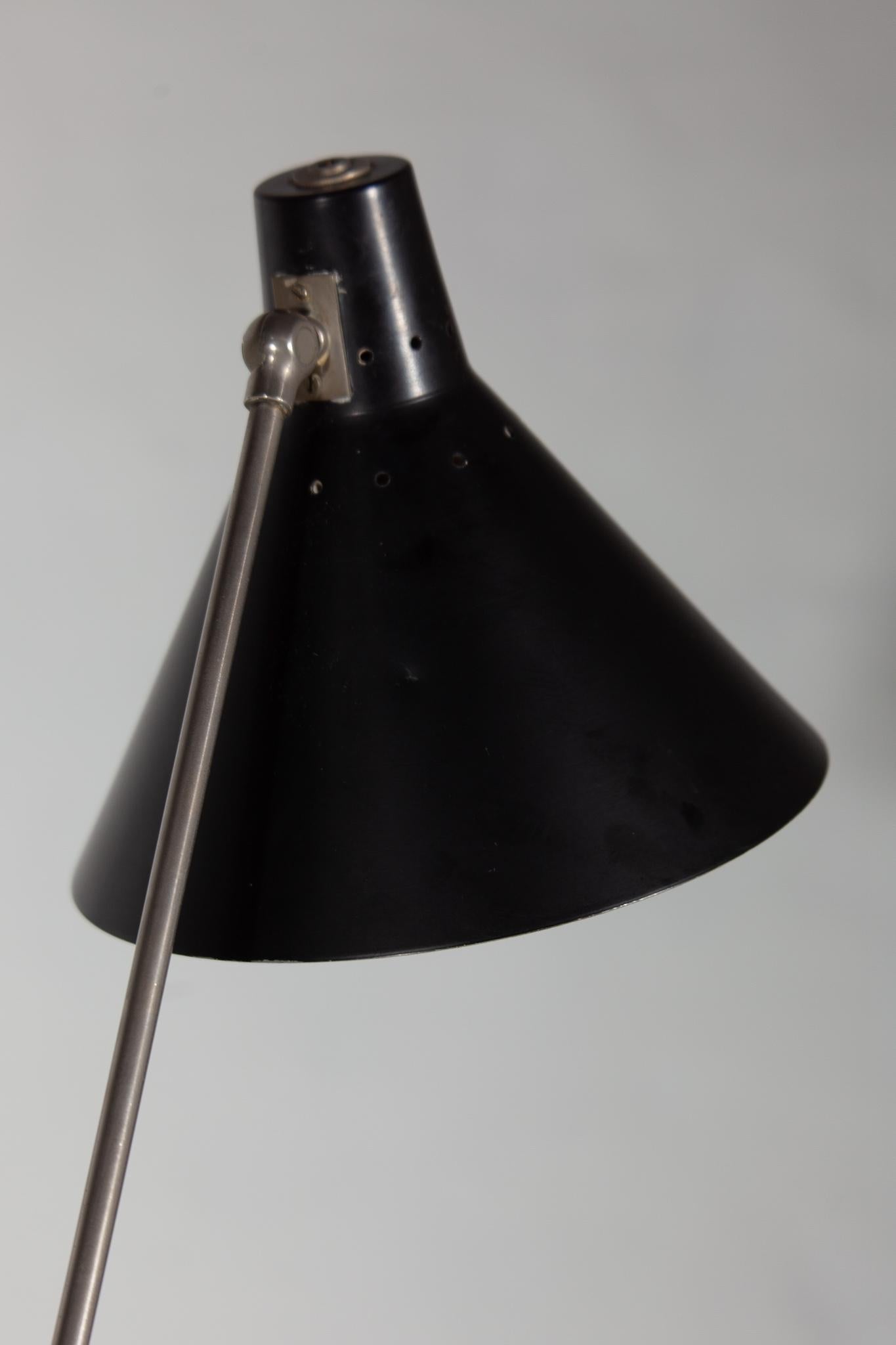 Mid-20th Century Adjustable Floorlamp Model ST416 by H. Fillekes for Artiforte, Dutch Original