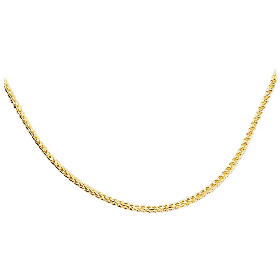Beaded Curb Chain, 14 Karat Solid Yellow Gold, Best Selling Gold Chain ...