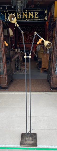 Adjustable French Floor Lamp circa 1940s
