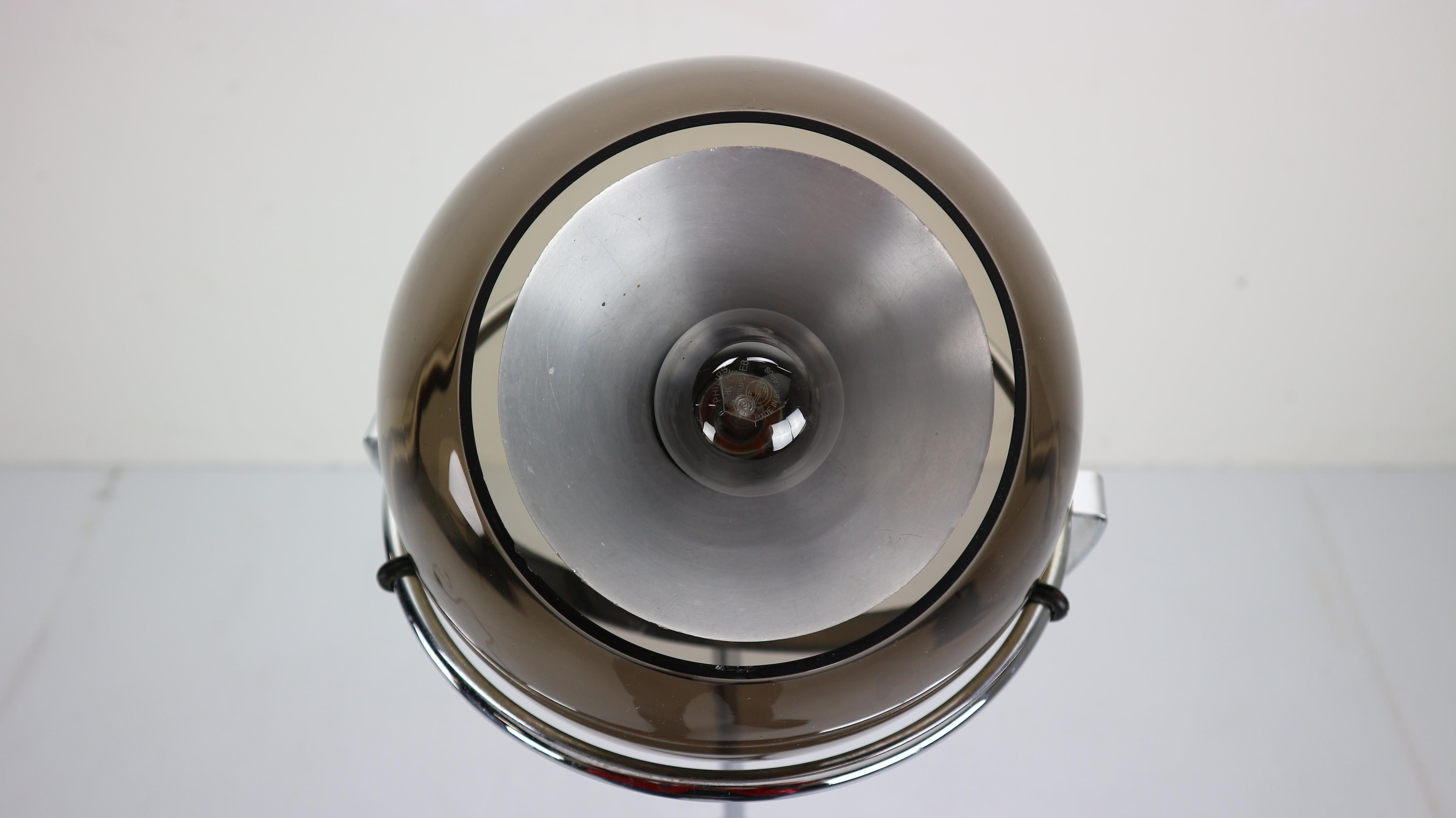 Adjustable Globe Floor Lamp by Frank Ligtelijn for RAAK, 1960 Dutch Design 5