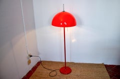 Adjustable Height Mushroom Floor Lamp 1970