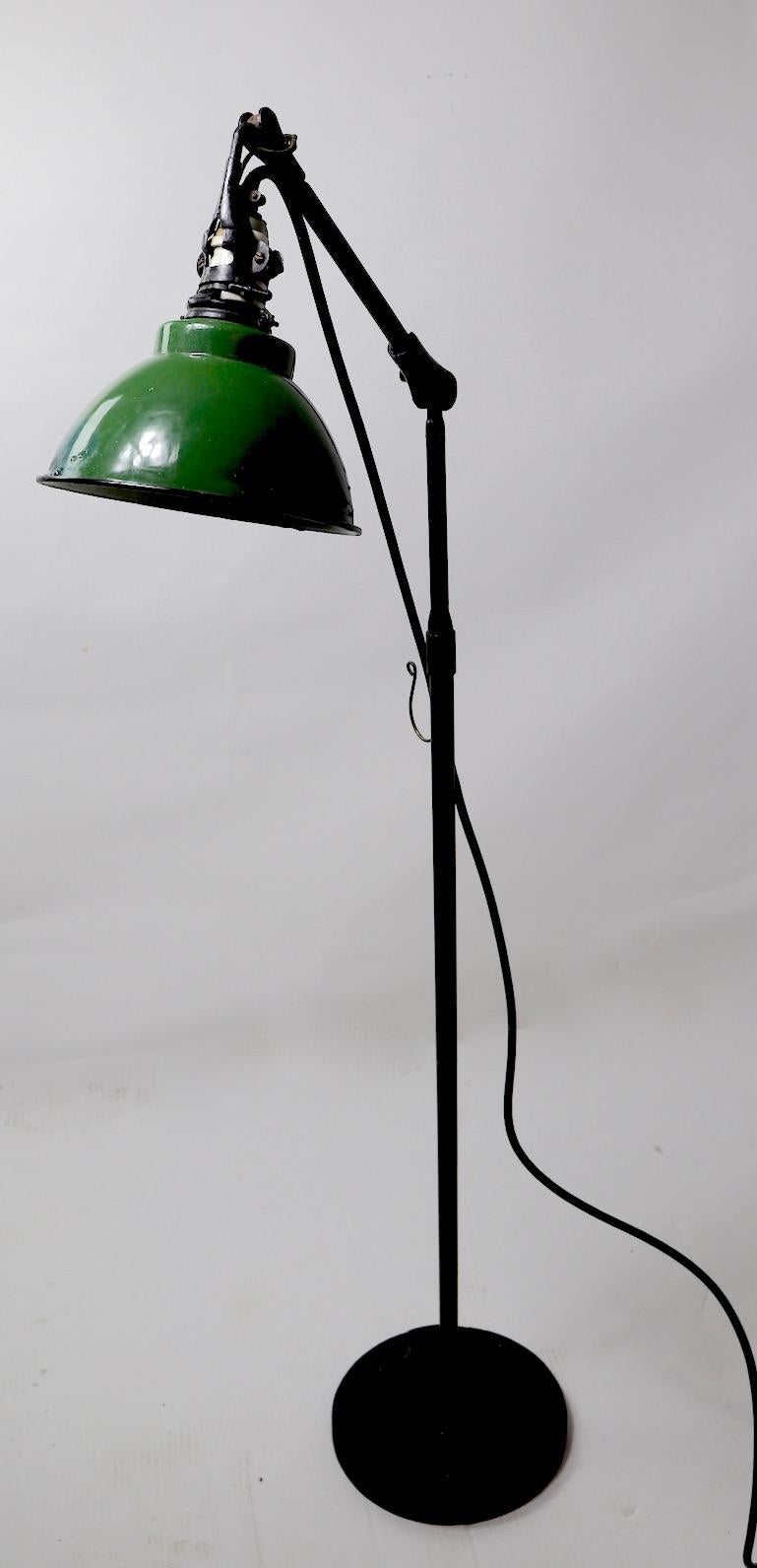 Adjustable Industrial Floor Lamp 4