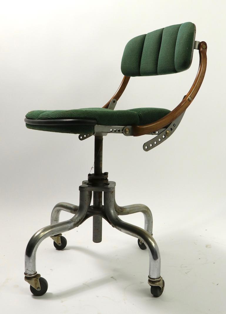 Steel Adjustable Industrial Swivel Desk Office Task Chair by Do More