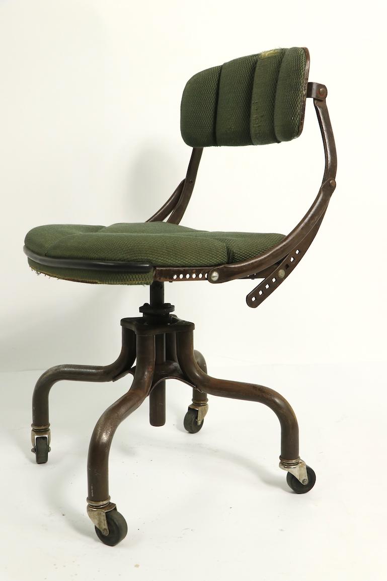 industrial swivel chair