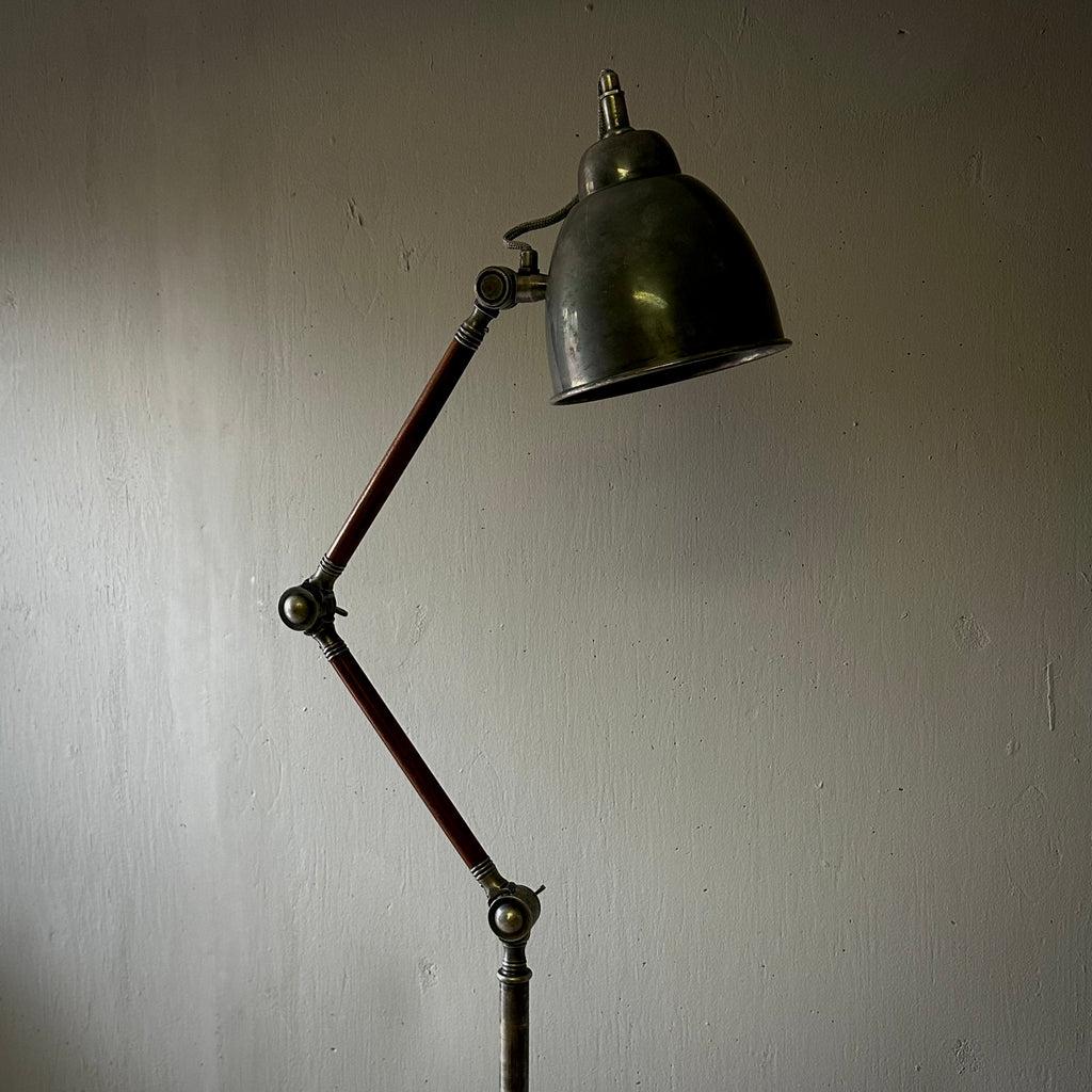 English Adjustable Iron Floor Lamp