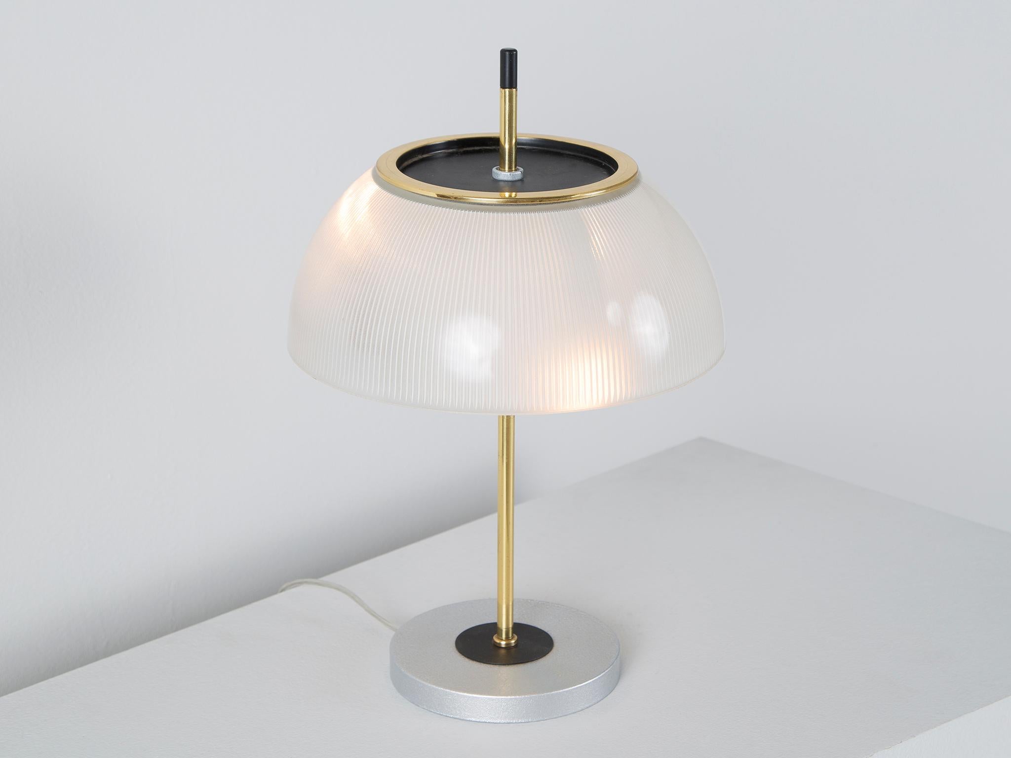 Brass Adjustable Italian Table Lamp