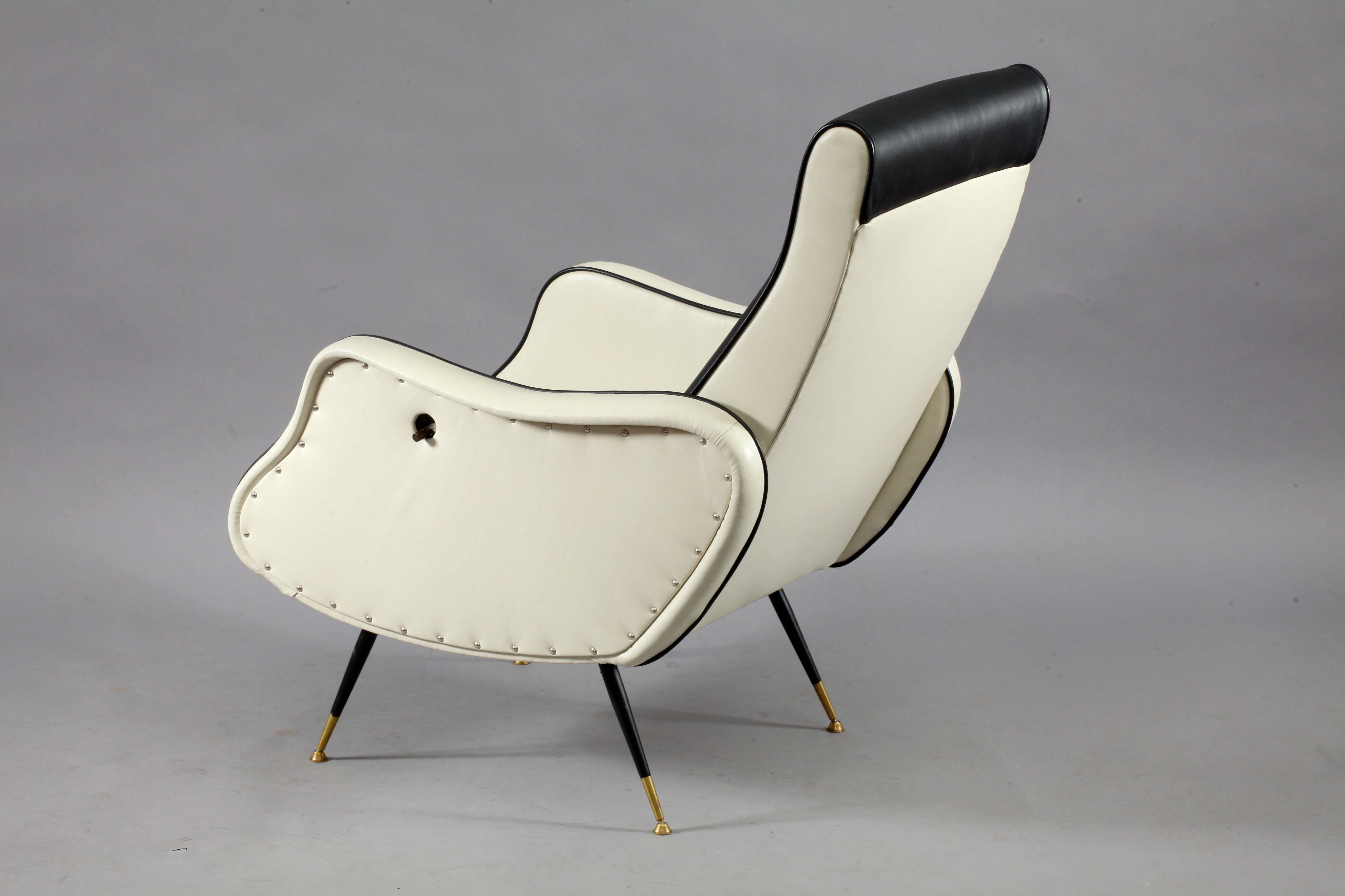 Adjustable Lady Chair Attributed to Marco Zanuso, Italy, 1950 In Good Condition In Vienna, Vienna