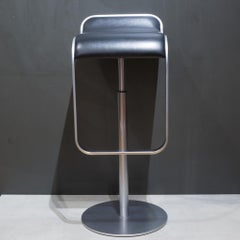 Adjustable Lem Piston Swivel Stool by LaPalma