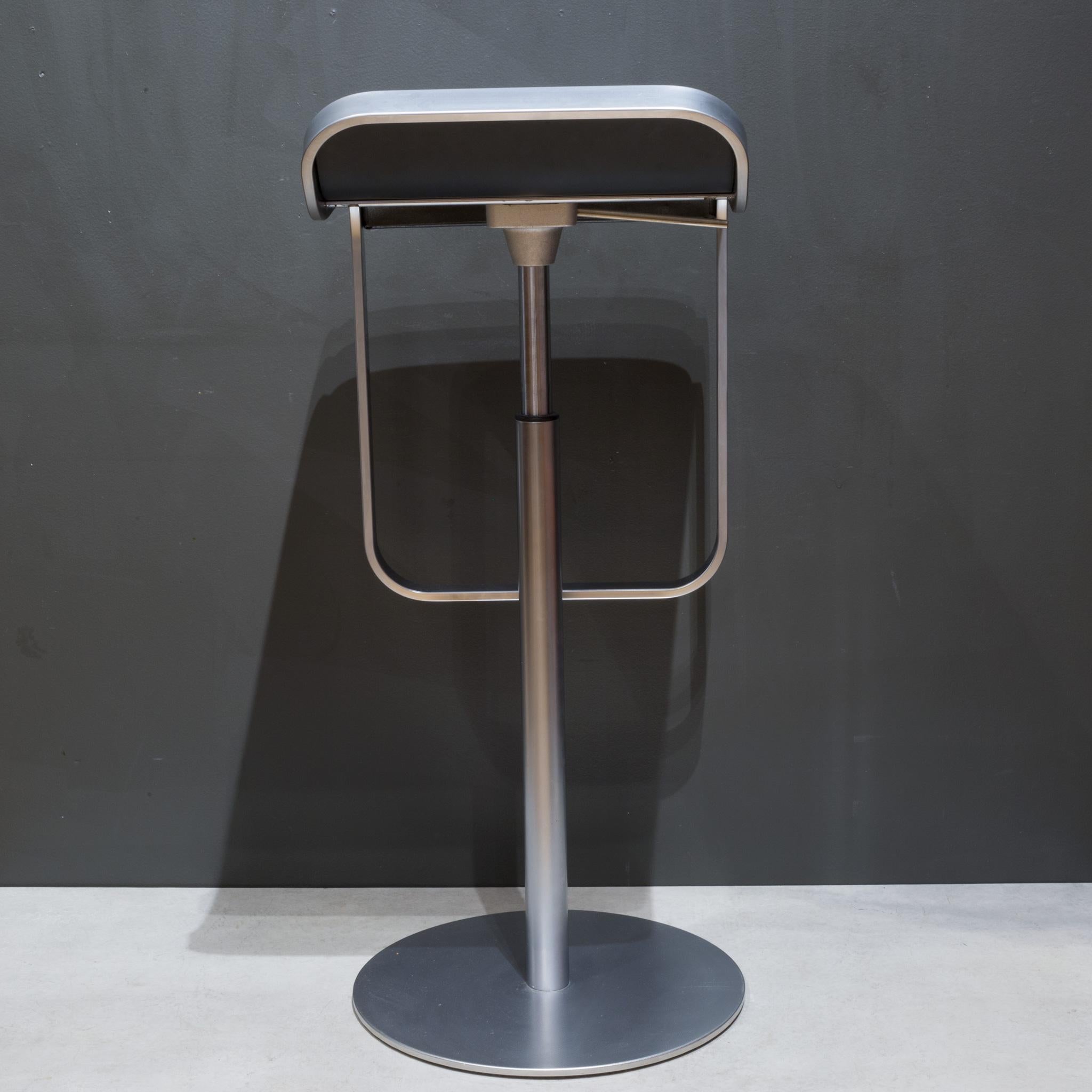 Powder-Coated Adjustable Lem Piston Swivel Stools by Lapalma