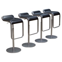 Adjustable Lem Piston Swivel Stools by Lapalma