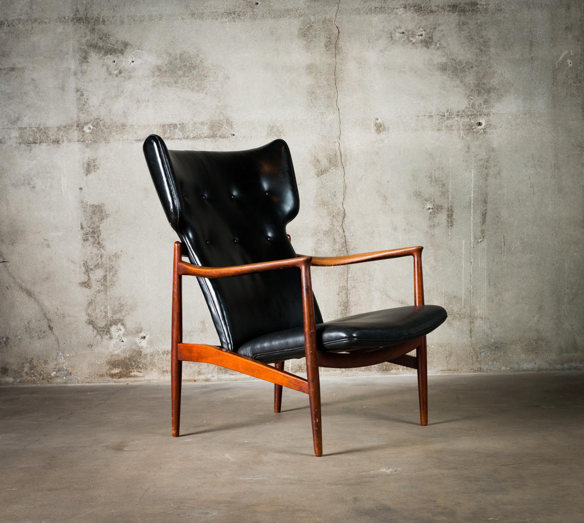 Leather Adjustable Lounge Chair by Jacob Kjaer
