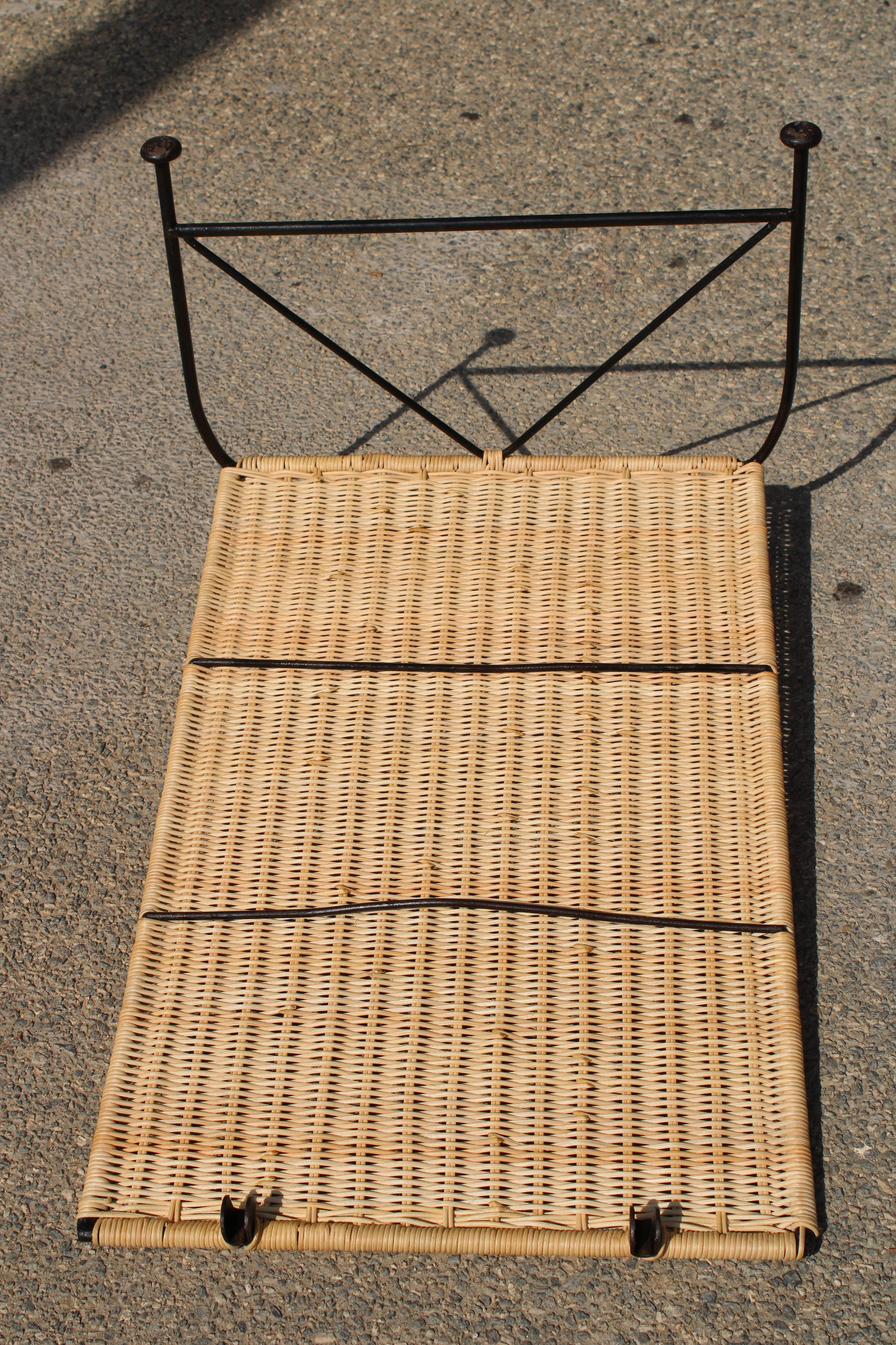 Silla de salón ajustable / Otomana Atribuida a Robert Lempereur en venta 8
