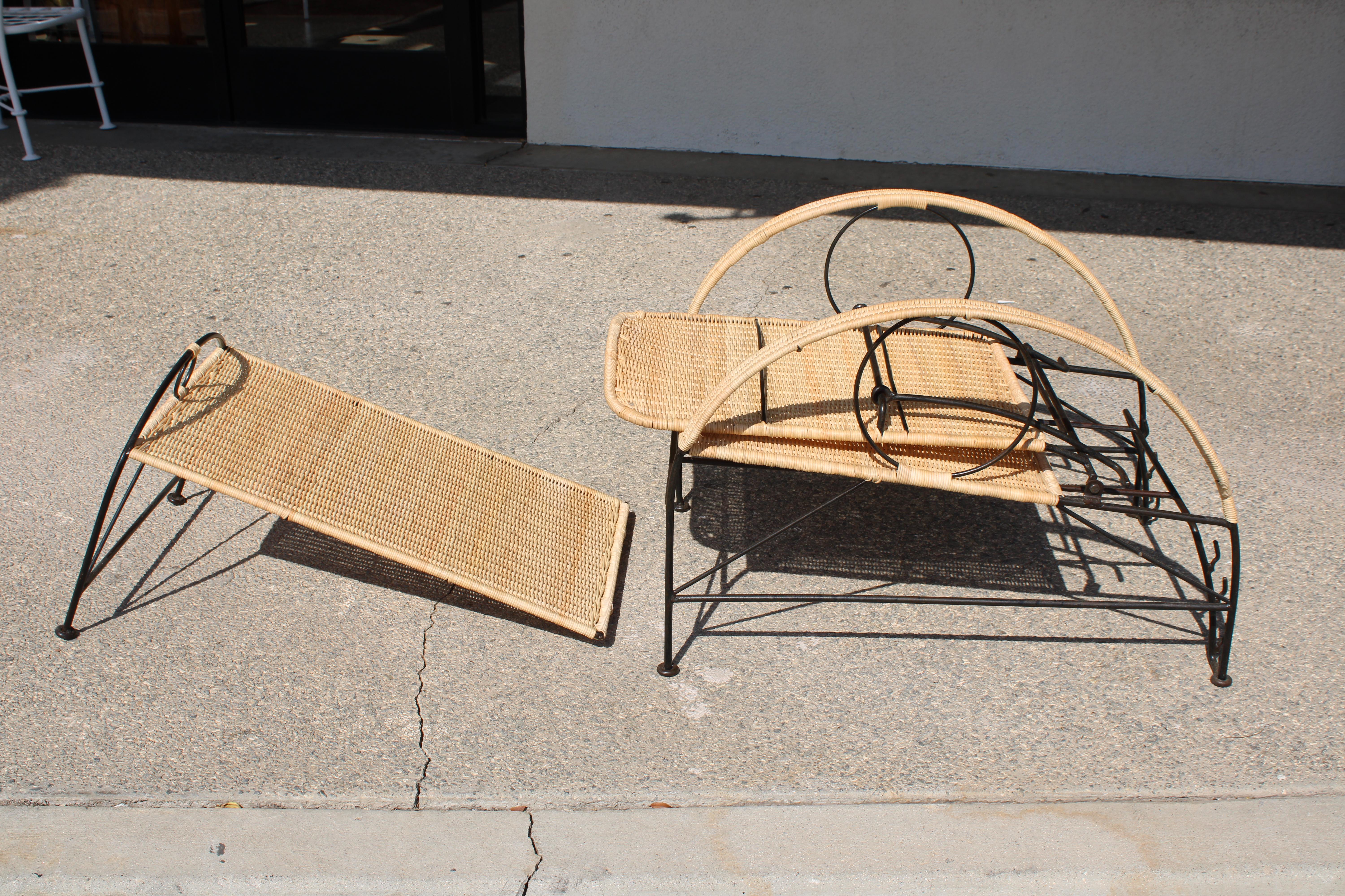 Silla de salón ajustable / Otomana Atribuida a Robert Lempereur en venta 1