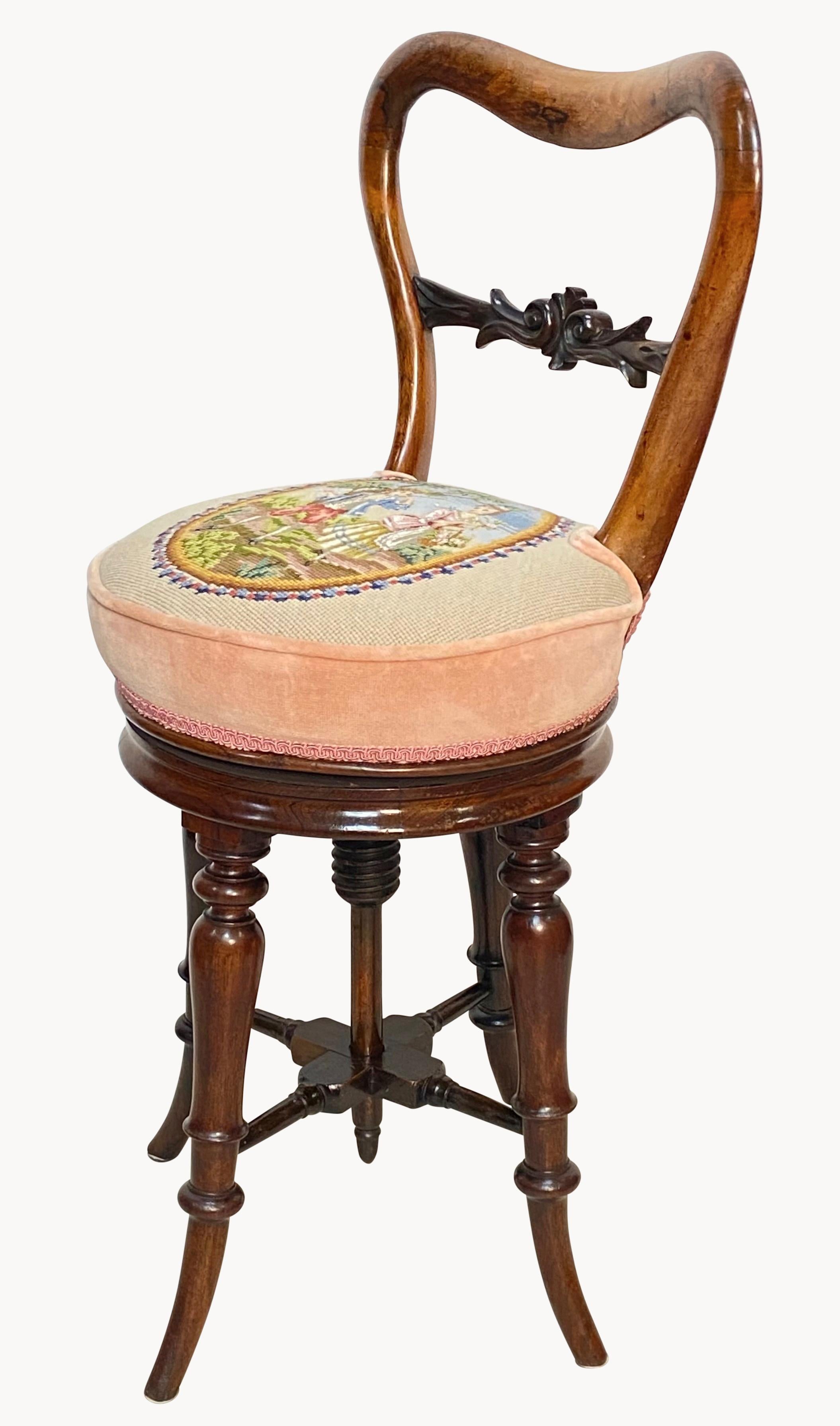 adjustable dressing table stool