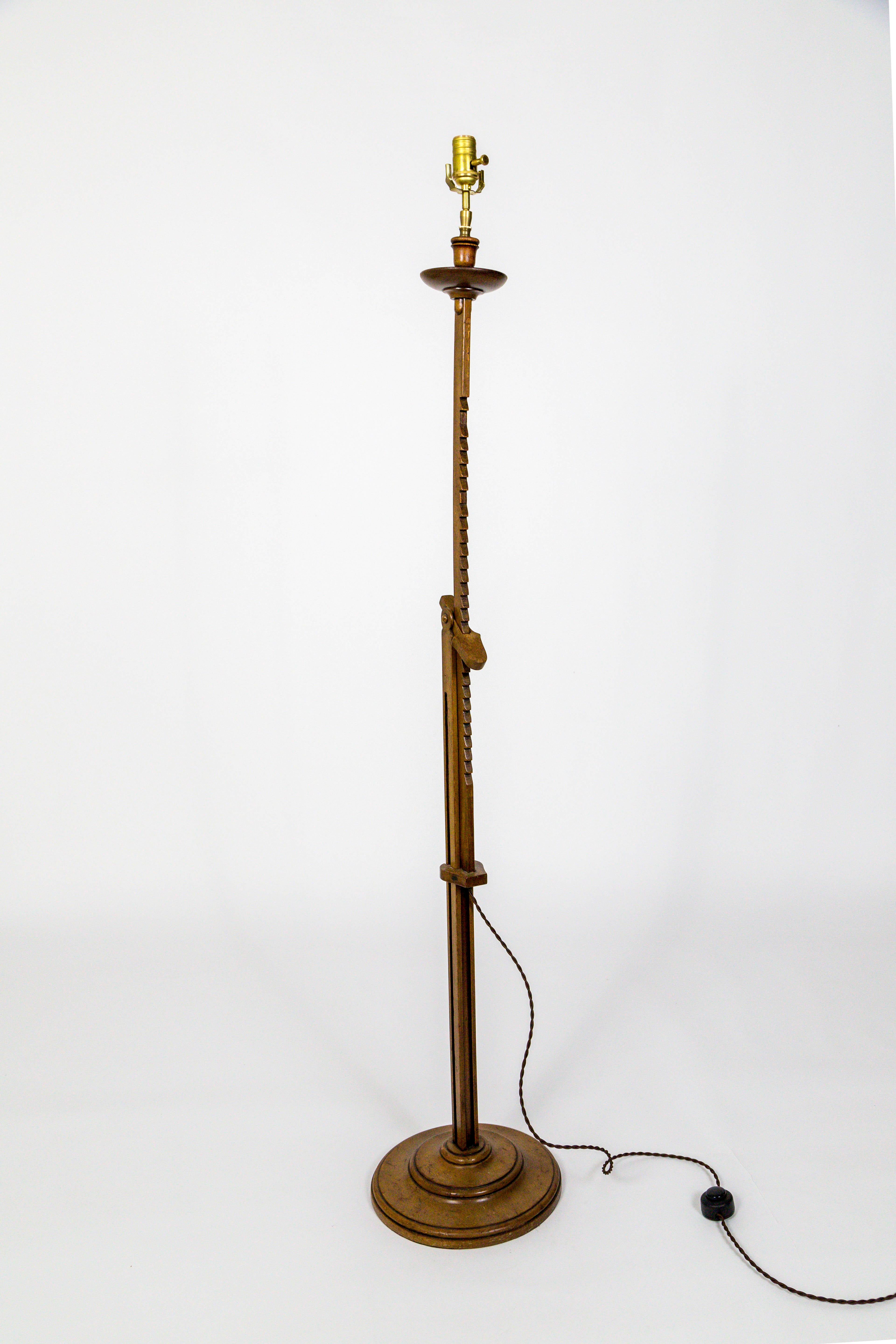 ratcheting lamp