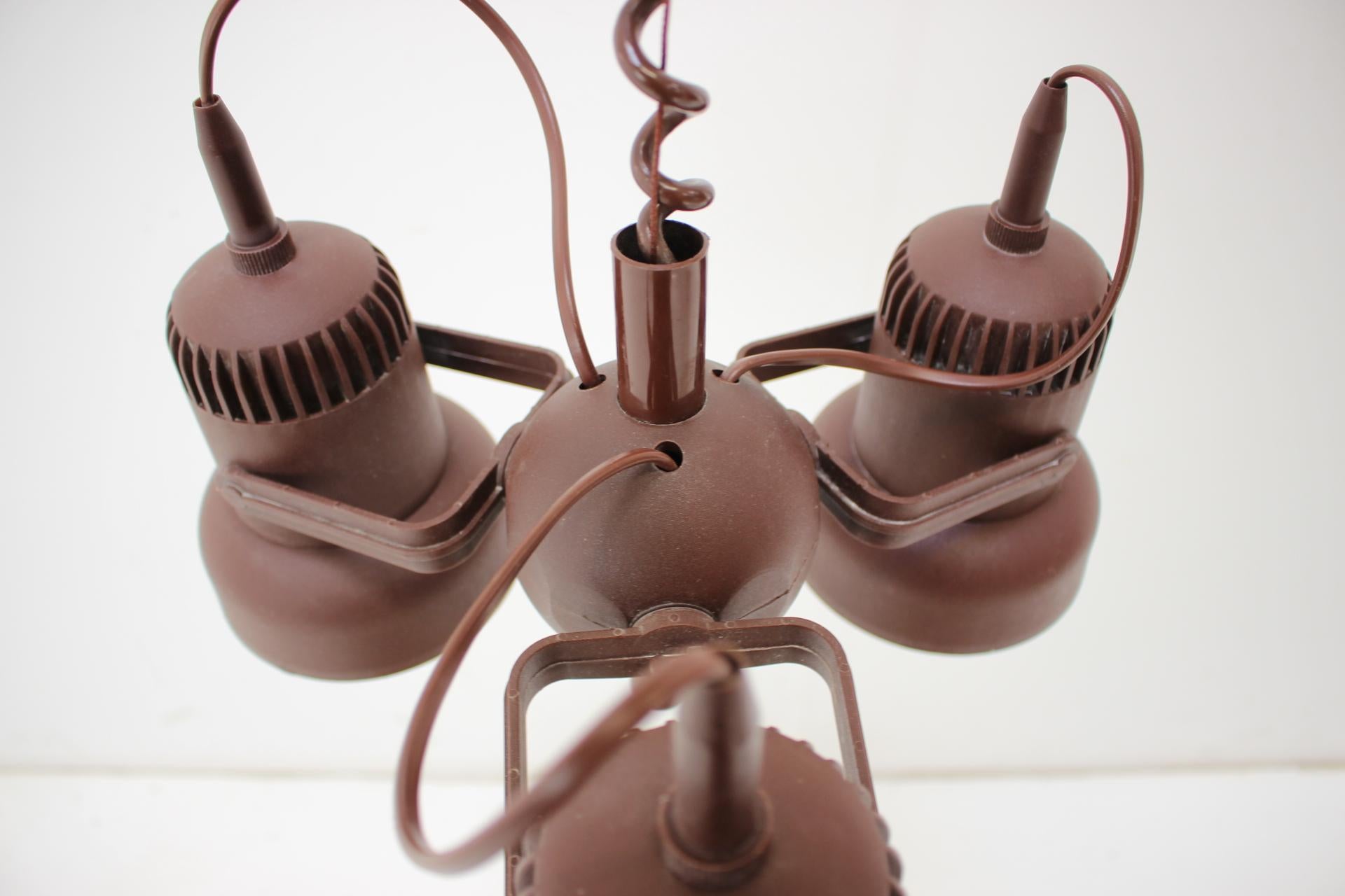 Mid-Century moderno Lampadario regolabile della metà del secolo, anni '70, Ungheria in vendita