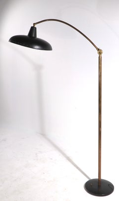 Adjustable Mid Century Floor Lamp
