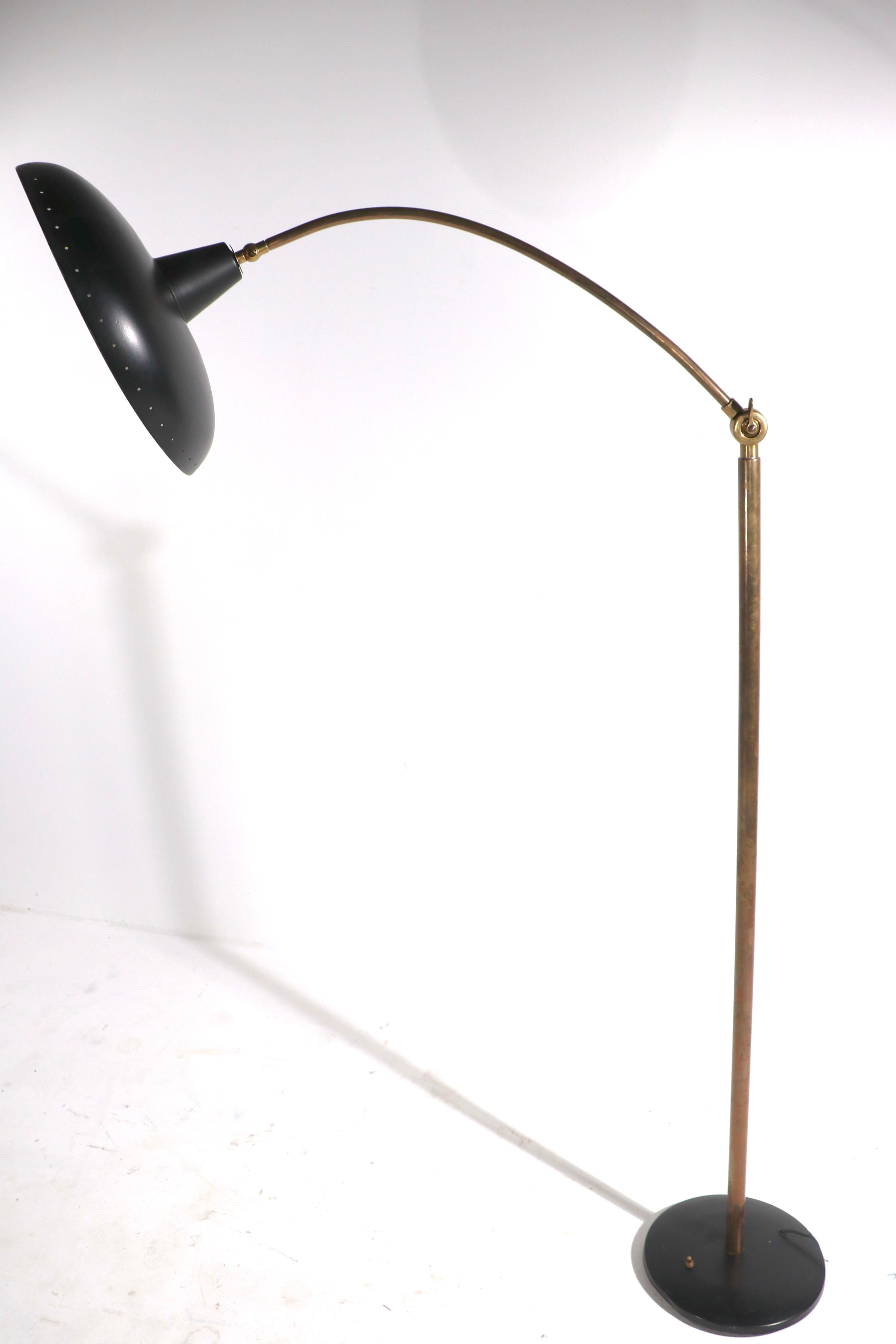 Adjustable Mid Century Floor Lamp 1