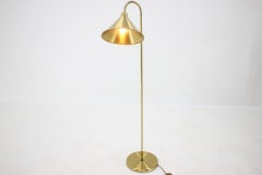 Adjustable Midcentury German Brass Floor Lamp, 1980s