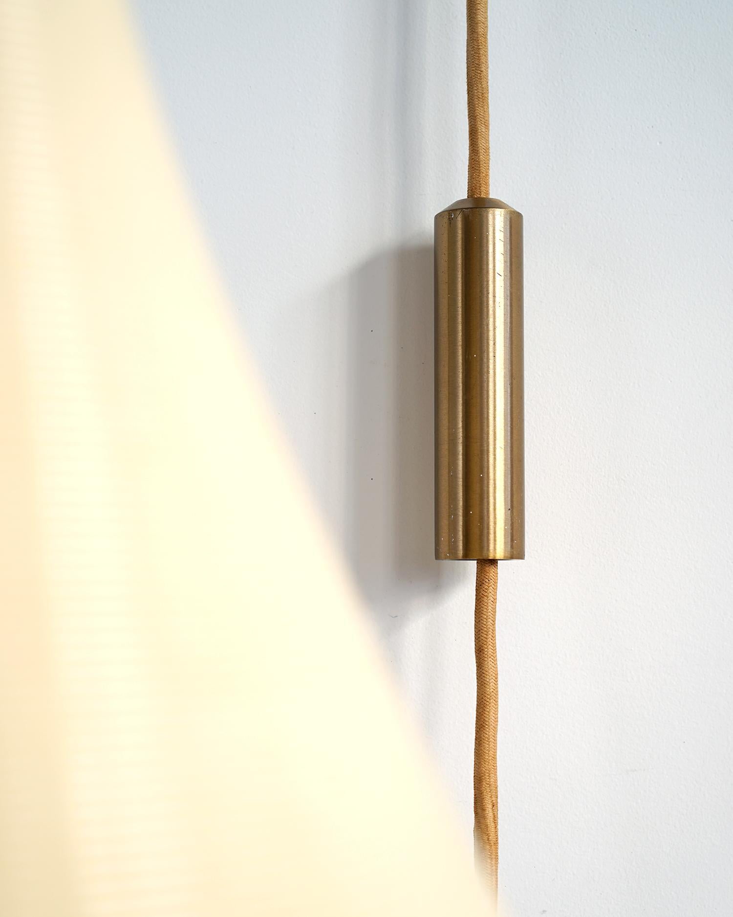 Mid-20th Century Adjustable Midcentury Wall Light Sconce by Heifetz Rotaflex