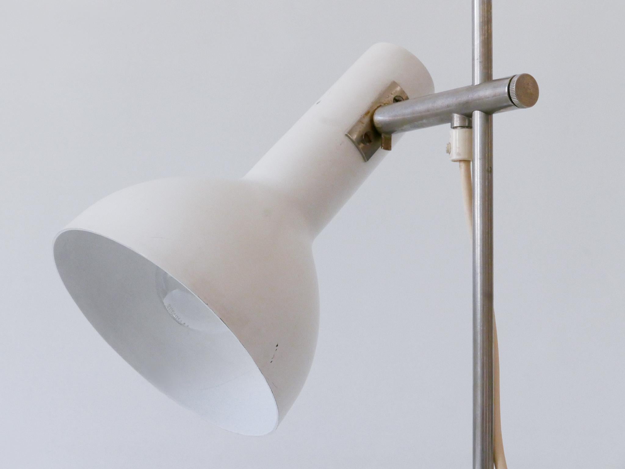 Adjustable Minimalistic Mid-Century Modern Desk Light by Gebrüder Cosack 1960s For Sale 11