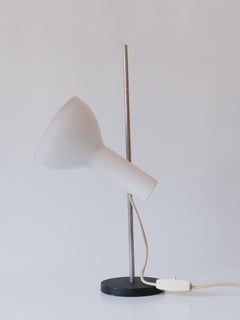 Adjustable Minimalistic Mid-Century Modern Desk Light by Gebrüder Cosack 1960s