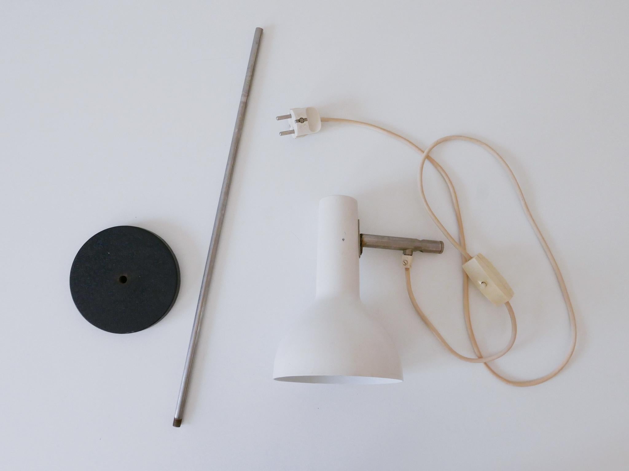 Adjustable Minimalistic Mid-Century Modern Desk Light by Gebrüder Cosack 1960s For Sale 13